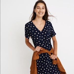 Madewell Button-Back Easy Dress